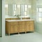 James Martin Vanities 72'' Double Vanity, Light Natural Oak w/ 3 CM Eternal Marfil Quartz Top 424-V72-LNO-3EMR - alternate 2